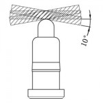 Pogo Pin 介紹插圖14 允許工件和彈簧針的配合有±10°垂直公差